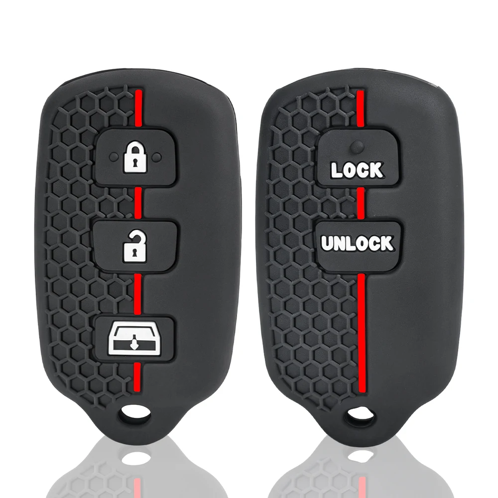 Key Cover Case for Toyota 4Runner Camry Corolla Prius RAV4 Lexus SC300 Scion XB Pontiac Vibe Keyless Remote Car Key Shell Holder