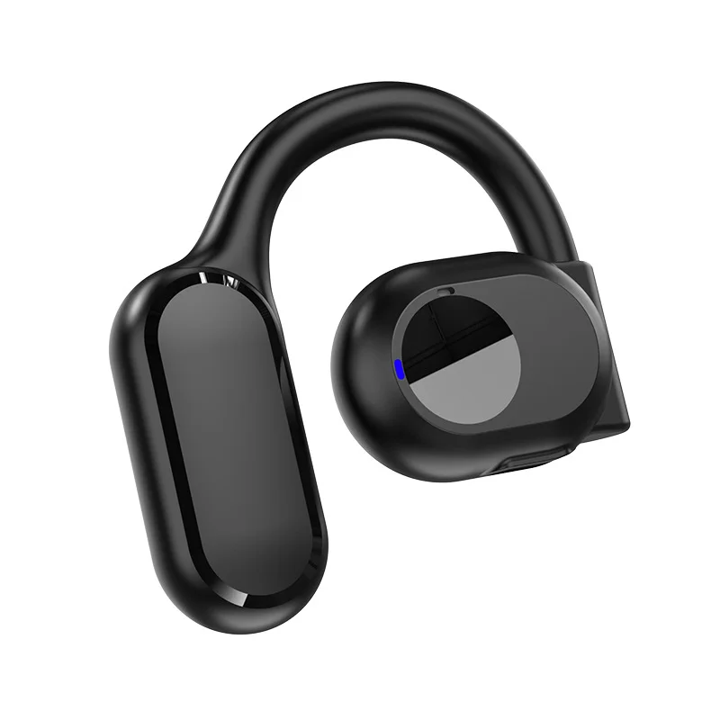 Auscultadores sem fio Bluetooth com microfone, condução óssea, cancelamento de ruído mãos livres, fones de ouvido para condução
