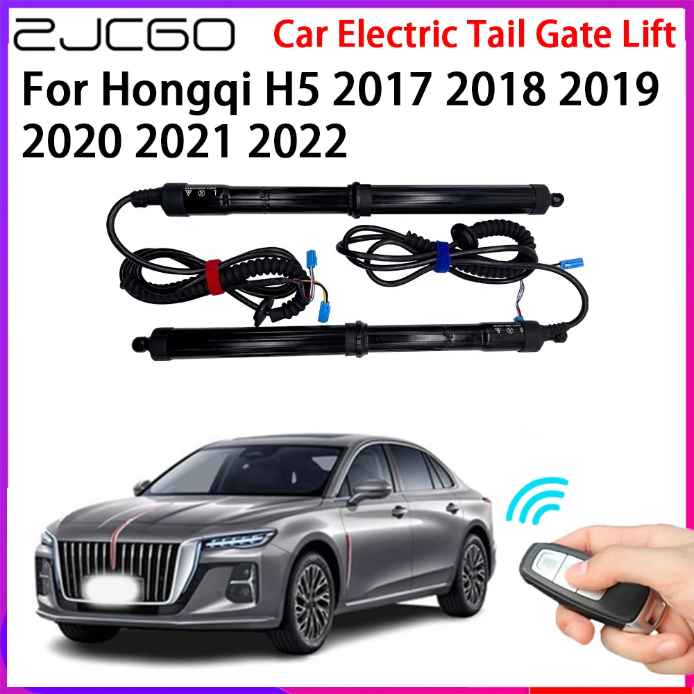 ZJCGO Car Automatic Tailgate Lifters Electric Tail Gate Lift Assisting System for Hongqi H5 2017 2018 2019 2020 2021 2022