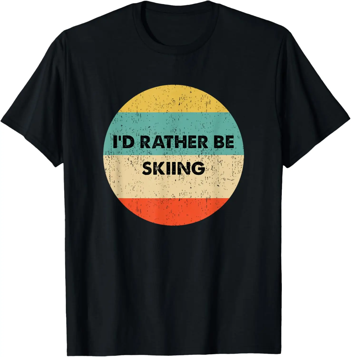 

Skier Shirt | I'd Rather Be Skiing T-Shirt