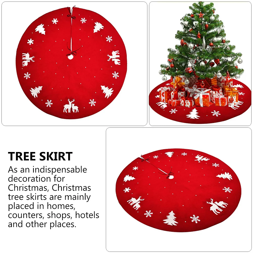Árvore de natal saia rústica capa inferior saias grandes acessório pano tapete decoração avental de natal decorar