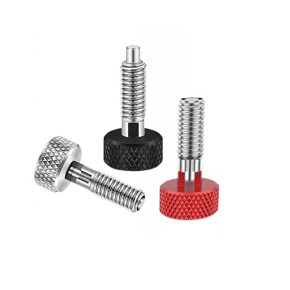 1Pcs Self-lock Rolle Flower Indexing Column Pin M6/M8/M10 Carbon Steel Zinc Plated/Stainless Steel Tighten Lock Positioning