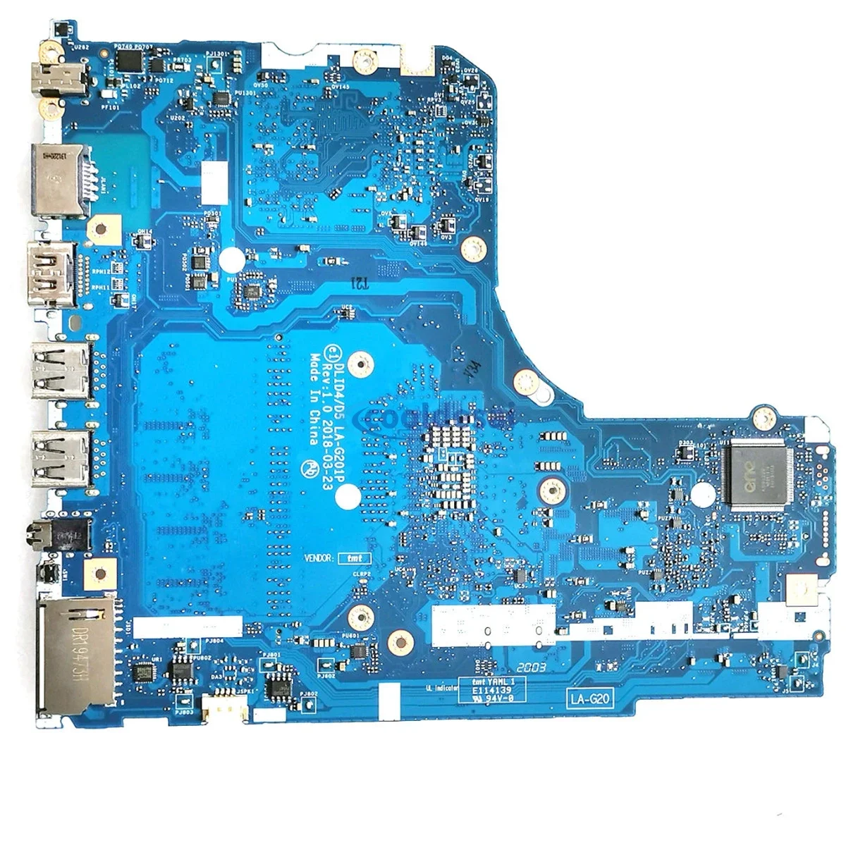 Original Laptop Motherboard For Lenovo Ideapad 130-14 15 330C-14IKB 15IKB 81H7 LA-G201P I5-8250u I7-8550U 5B20R34432 5B20R57969