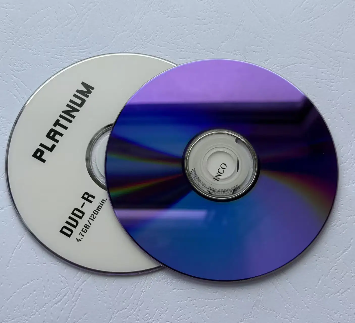 Wholesale 25 Discs Grade A X8 8.5 GB Platinum Princo Blank Printed DVD R DL