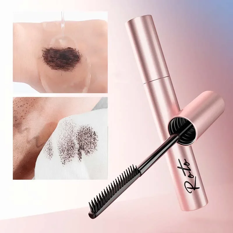 Little sun black eye black, long and curly, durable, waterproof and sweat proof eye makeup