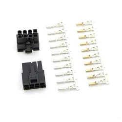 4.2mm 5557 8Pin GPU PCI-E Male Connector + 10pcs Terminal Pins.