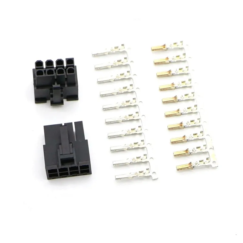 4,2 mm 5557 8-pinowe złącze męskie GPU PCI-E + 10 szt. pinów terminalowych.