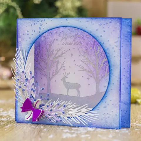 क्रिसमस हॉट फ़ॉइल प्लेट स्नोफ्लेक क्रिसमस ट्री पैटर्न DIY स्क्रैपबुकिंग सजावट पेपर क्राफ्ट एल्बम कार्ड बनाने के लिए 10 best sales गर्म पन्नी प्लेटें - №1