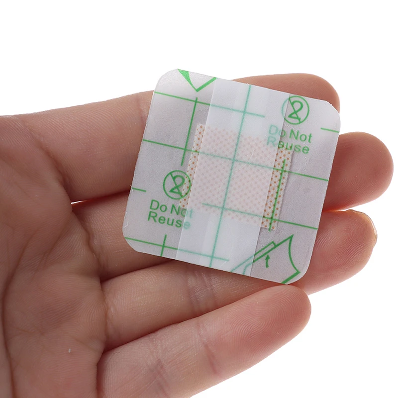 

Hot Sale 50pcs Hypoallergenic Non-woven Medical Adhesive Wound Dressing Band aid Bandage