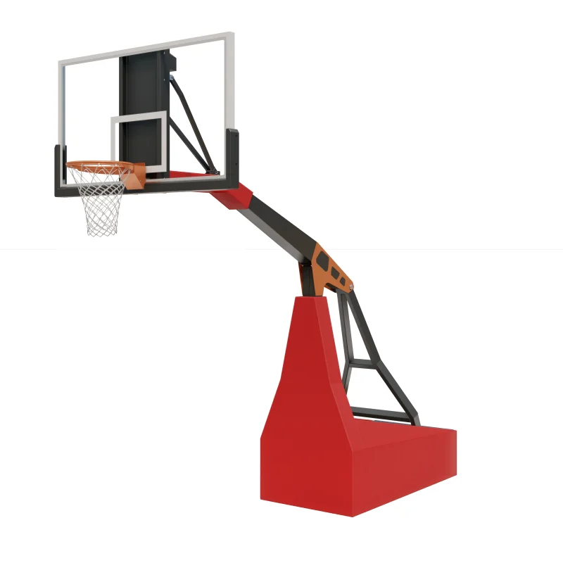 ارتفاع متحرك قابل للتعديل كرة السلة المحمولة الوقوف في الهواء الطلق مدرسة الأطفال كرة السلة الأطواق