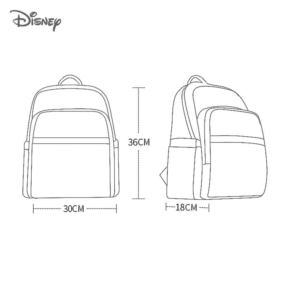 Disney Solid Diaper Backpack Bag Mummy Maternity Nappy Bag For Baby Care Mommy Large Capacity Travel Bottle Insulation Bags