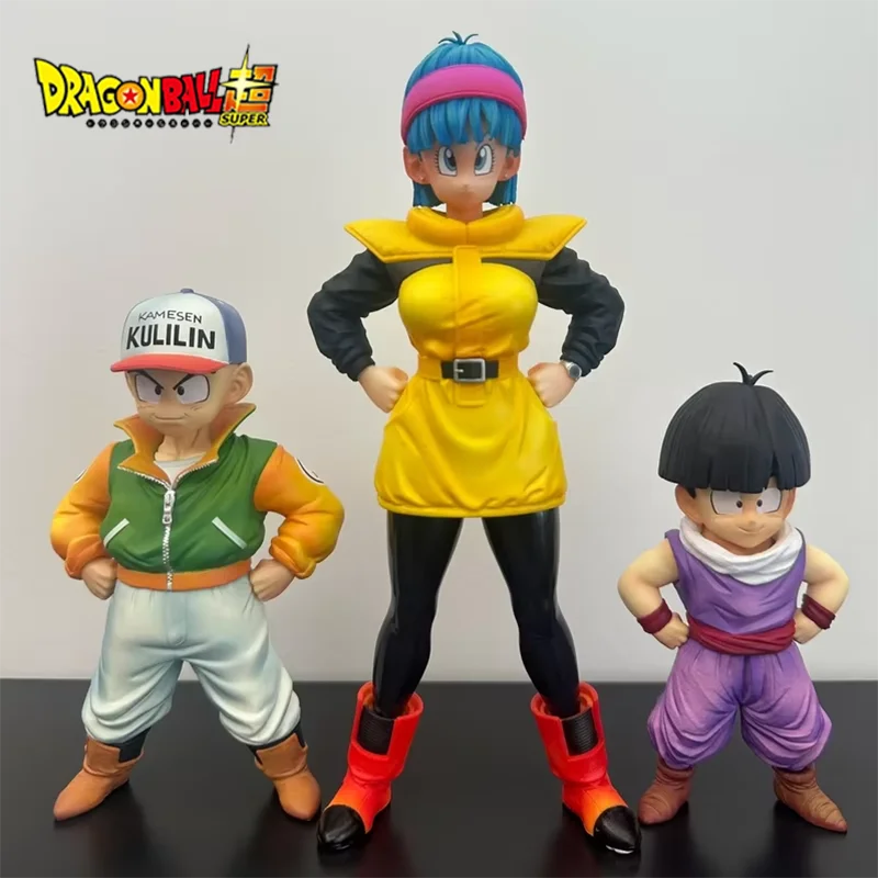VF Studio Dragon Ball Z Namek Saga Krillin Gohan Bulma PVC GK Estatua Coleccionable - Figura de exhibición de anime