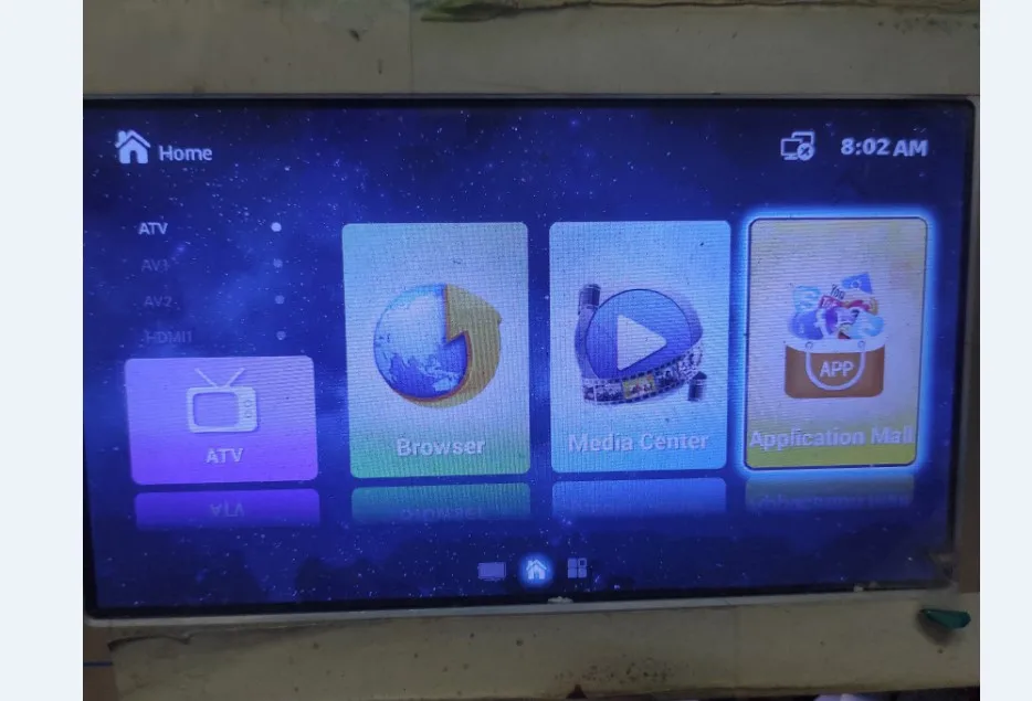 Carte mère universelle TV Led, dual core, WiFi, programme anglais CV338H-A50, Cache 512M + mémoire 4G