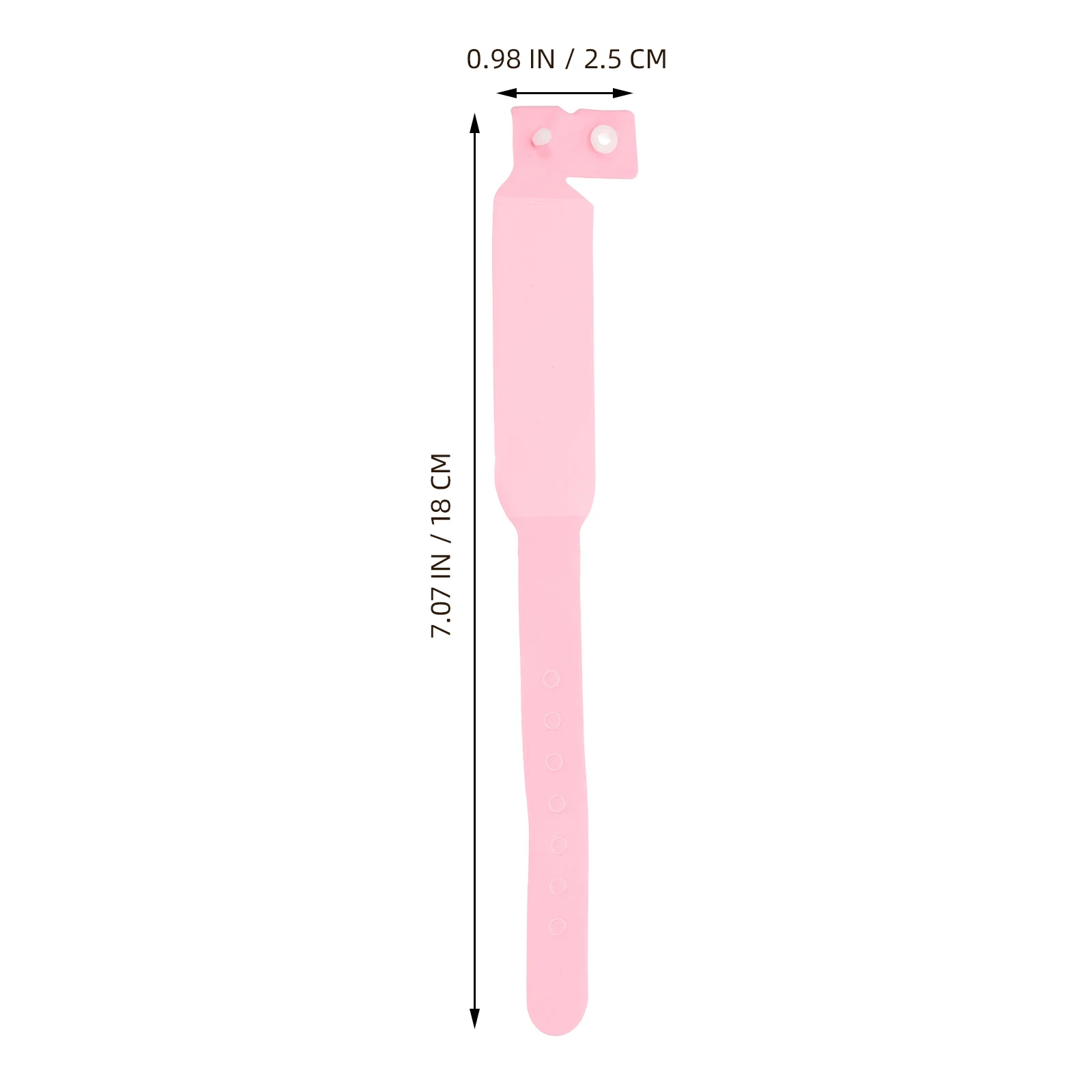 

100pcs Newborn Identity Wristbands Disposable PVC Baby Medical Bands Writable Straps for Hospital Events Waterproof Arm