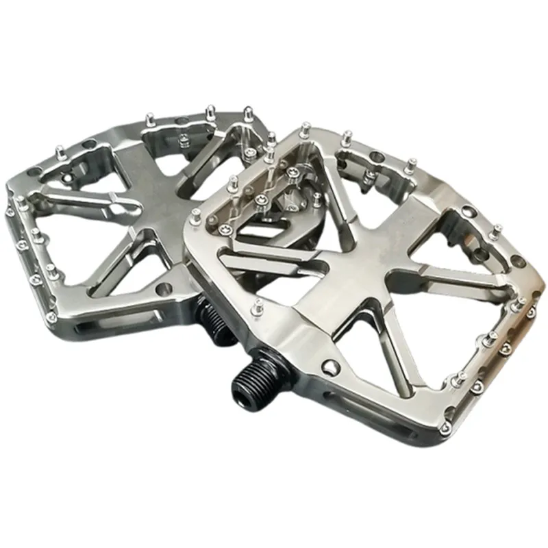 

1Pair Bicycle Pedals Road Bicycle 3 Bearings Pedal Aluminum Alloy MTB Bike Cycling Anti-slip Pedal Bicycle Accessories