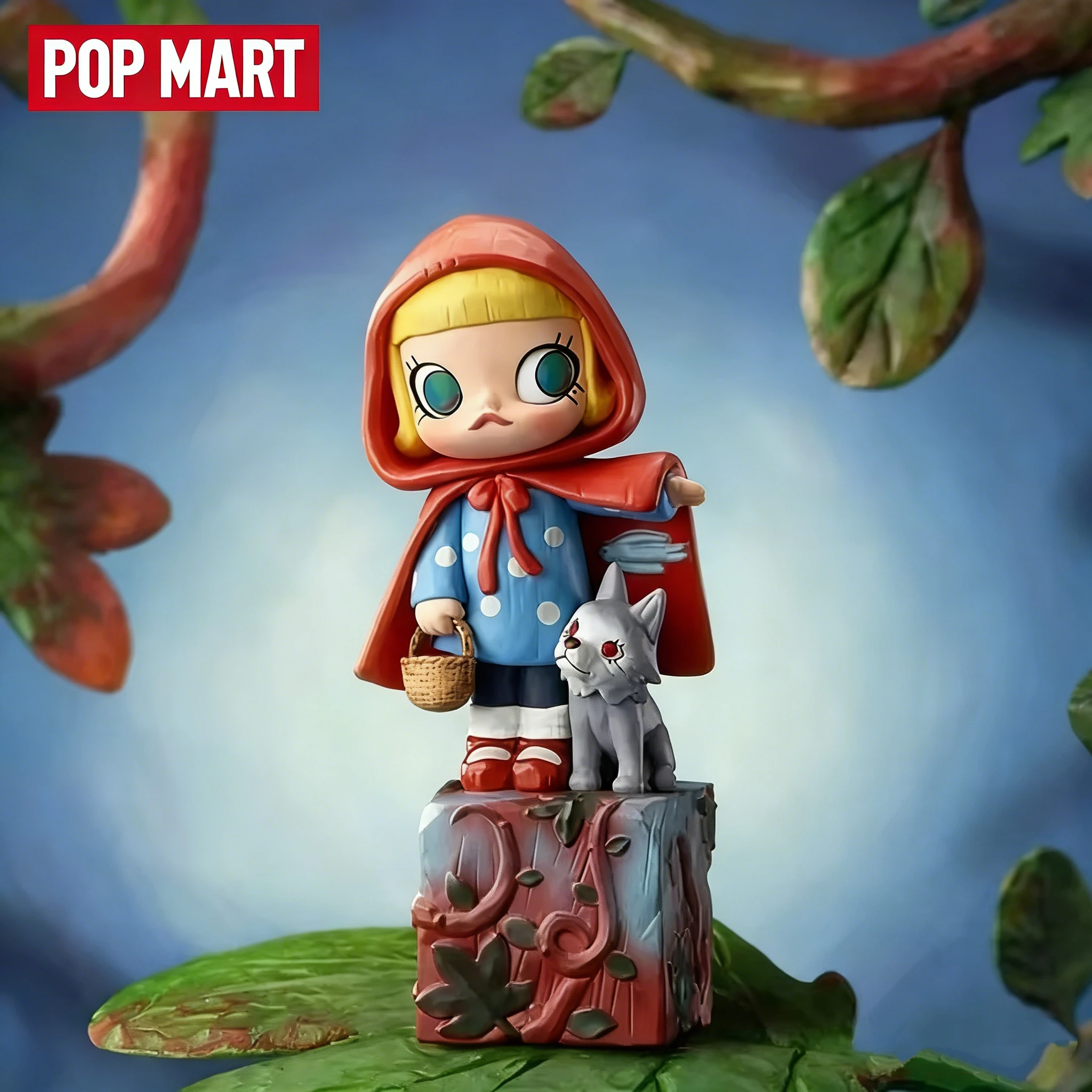 

POP MART MOLLY Scenery Along The Way 20th Anniversary Series Mystery Box Guess Bag Genuine Blind Box Toys Ornament Figurine Home