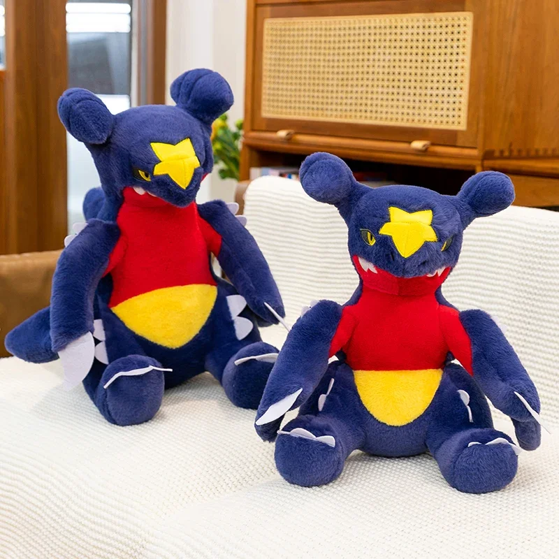 ใหม่ Pokemon Garchomp Gabite ของเล่นตุ๊กตา Kawaii 40 ซม./50 ซม.อะนิเมะ Plushie ตุ๊กตาตุ๊กตาตกแต่งภายในเด็กของขวัญ