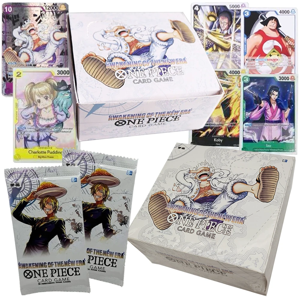 One Piece Collection Card Exquisite Unique Design Fantasy Adventure Anime Creative English Language Character Limited Card Toys