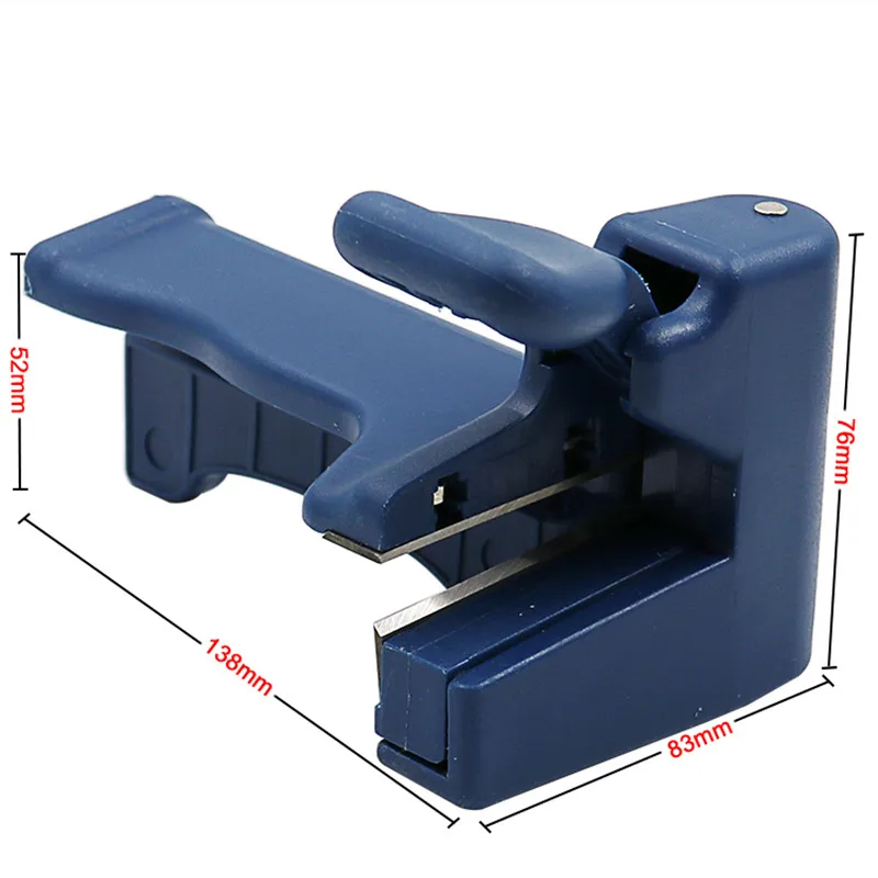 Wood Side Banding Machine Set Double Edge Trimmer Wood Head and Tail Trimming for Plastic PVC Plywood Manual Woodworking Tools