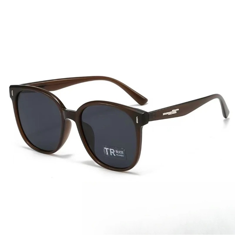 

​​2025 Square Oversized Sunglasses Women, TR90 Lightweight Polarized UV400 Retro Korean Style Driving & Fashion​​