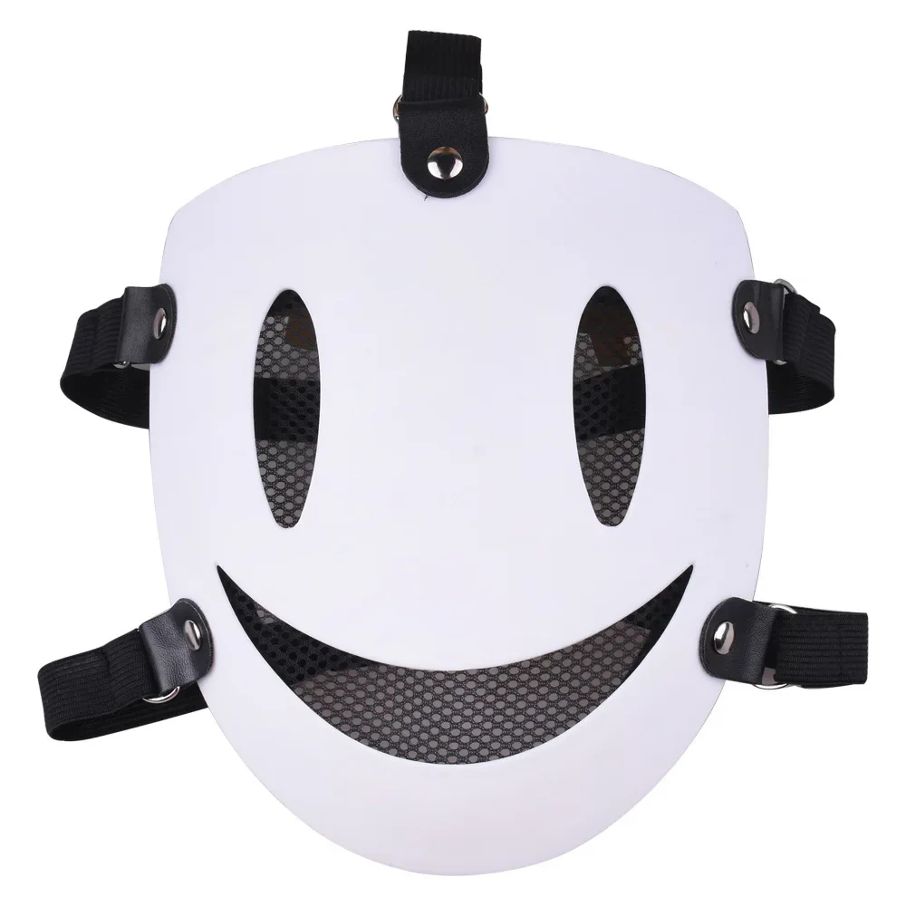 Accessoires de costumes de samouraï japonais-masques blancs pour la fête de carnaval, masque de cosplay de Sniper d'invasion de grande hauteur d'anime Tenkuu Shinpan