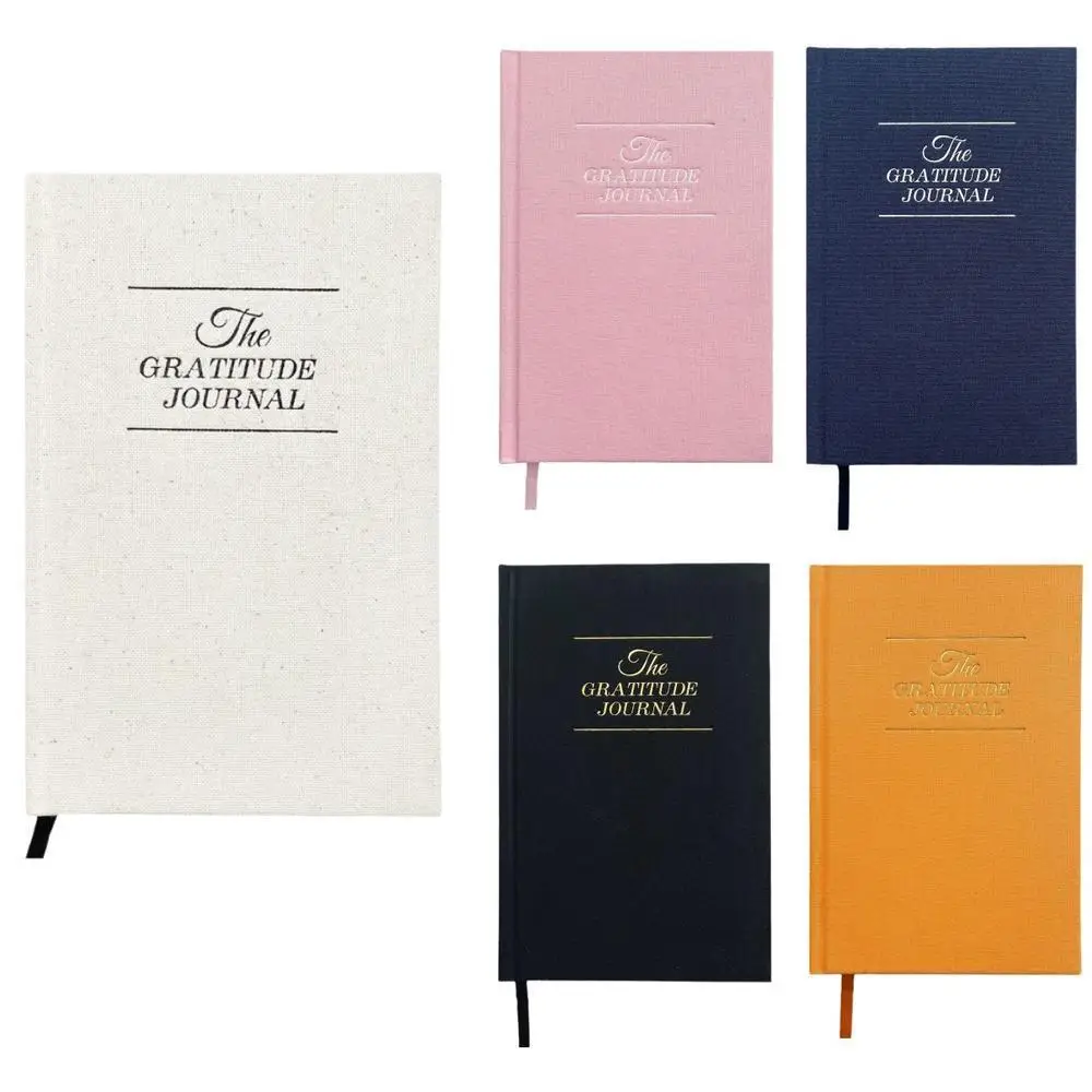 Gratitude Journal Diary Notebook Self-discipline Punching Schedule Plan Reflection & Manifestation Journal Stationery