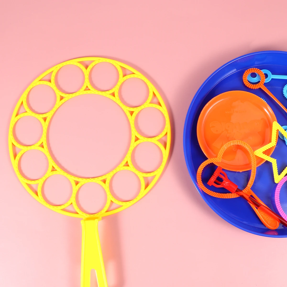 11 Pcs Bubble Blowing Tool Set Multi-shape Blower Maker Toys Machine Convenient