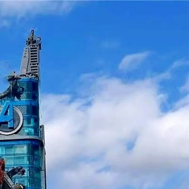 MOC 2026 5201 шт. Мстители башня здание боевая архитектура вид на улицу для детей подарки на день рождения и Рождество 76269 Moc