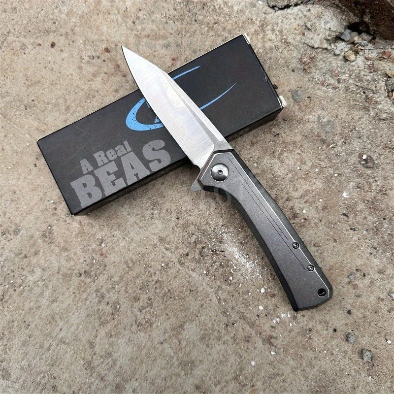 

Многофункциональный карманный нож-мультитул Bearing Jackknife 0808 с лезвием из стали 440C для активного отдыха, кемпинга и выживания