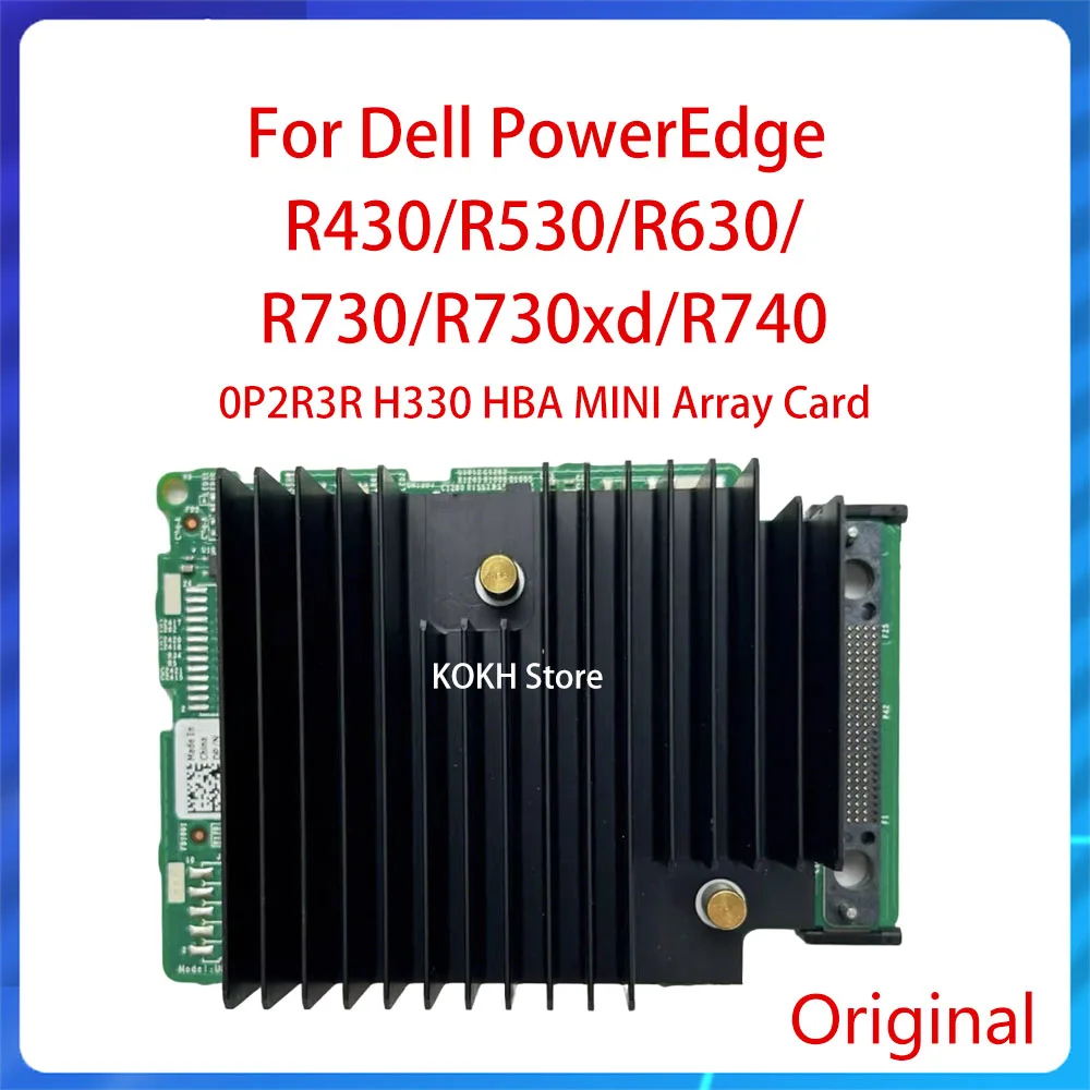 0P2R3R P2R3R FOR Dell PERC H330 HBA Mini Array Card Direct Pass Card Mono 12Gb/s SATA/SAS RAID Controller Card Original