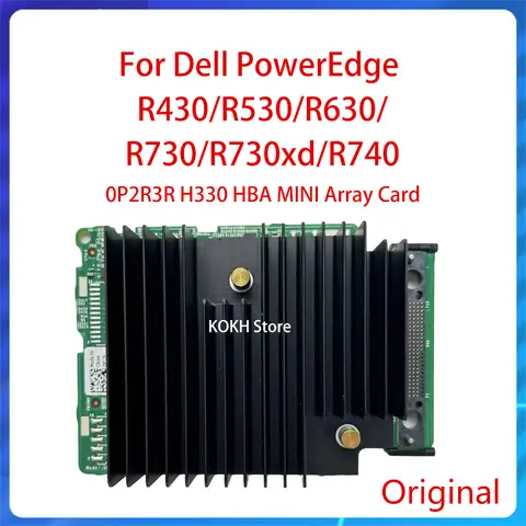 0P2R3R P2R3R FOR Dell PERC H330 HBA Mini Array Card Direct Pass Card Mono 12Gb/s SATA/SAS RAID Controller Card Original