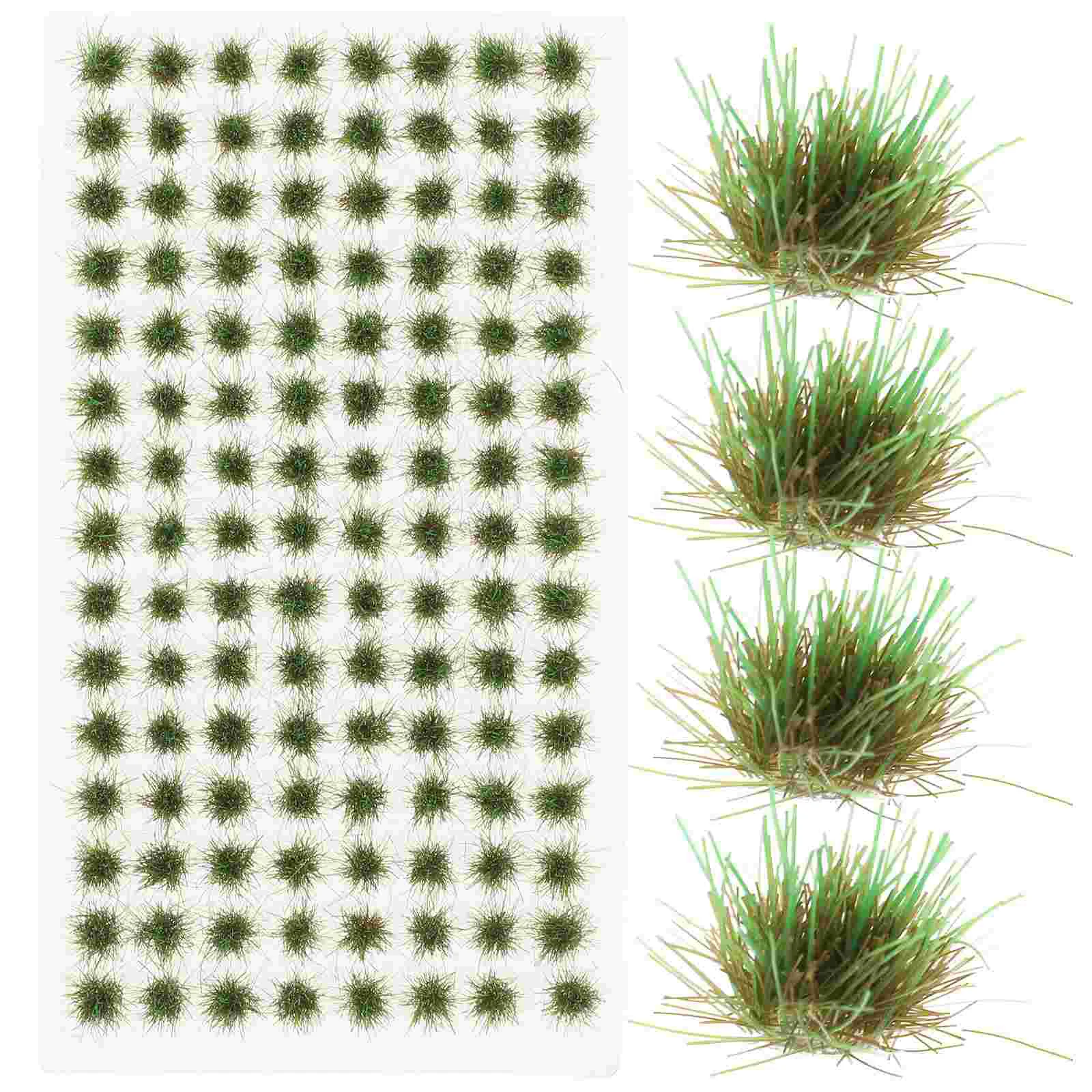 

Miniature Grass Models Bases Static Artificial Terrains Fake Diorama Supplies Accessories Decor