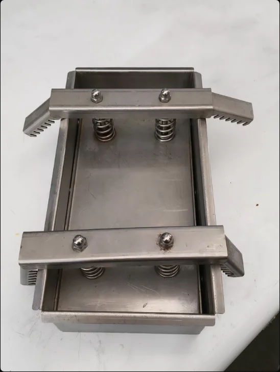 300g/500g/1KG Stainless Steel Meat Press Tool for Cooked Meat and Frozen Beef Roll, Ham Presser and Meat Shaping Tool