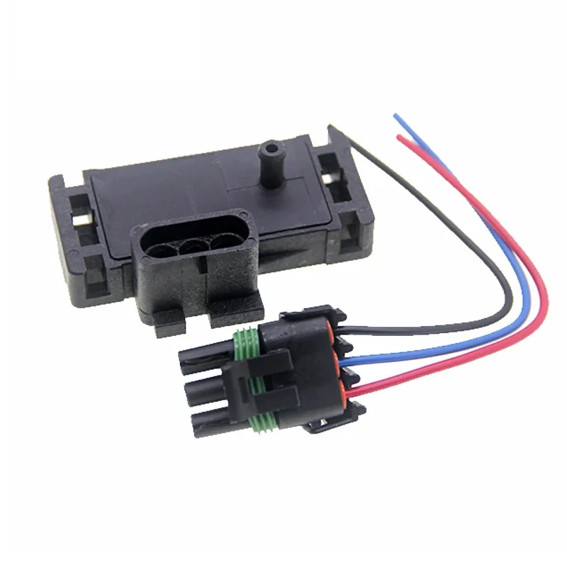 4Bar 58 Psi 58psi Turbo Boost Pressure MAP Sensor  For G-M D-ELPHI Electromotive Motec With Plug Wire Pigtail