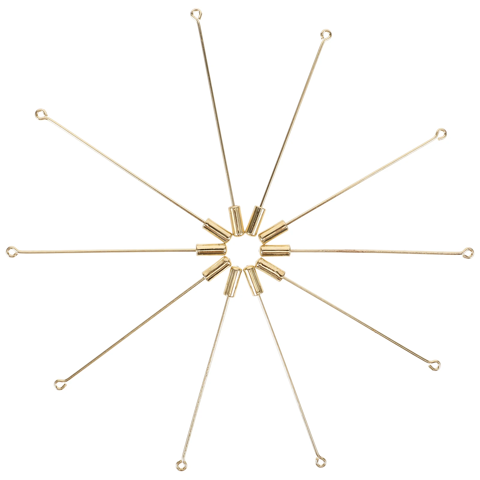 

10 Pcs Brooch Accessories Lapel Pin Stick Has Crochet for Jewelry Making Copper Crafts Clothes Safety Baby
