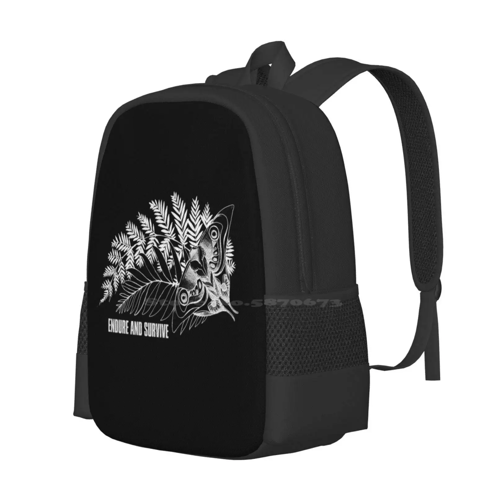 Ellie'S Tattoo | The Last Of Us Hot Sale Schoolbag Backpack Fashion Bags Videogames Naughty Dog Abby Anderson Fireflies Moth