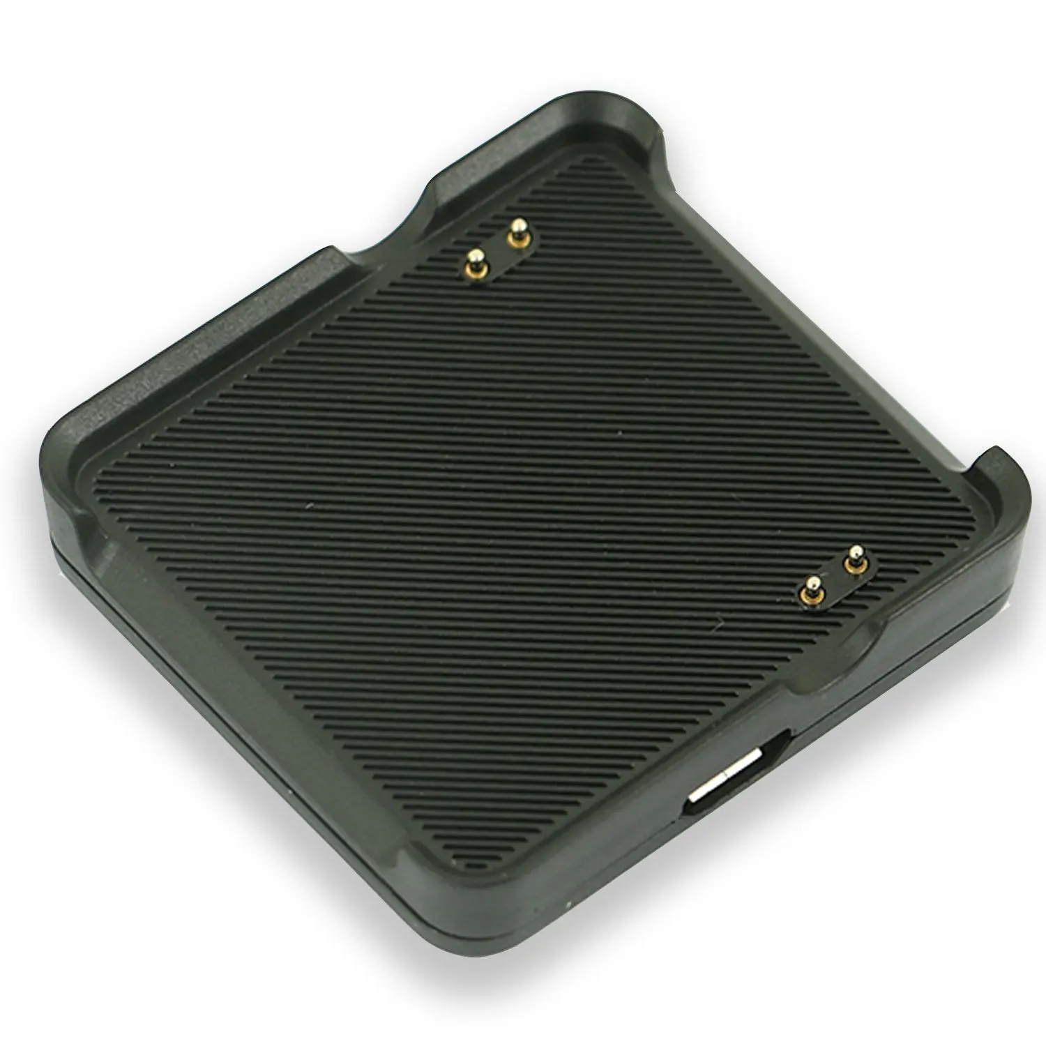 شاحن ساعة Garmin Vivoactive GPS الذكية ، قاعدة شحن مع كابل USB ، أسود