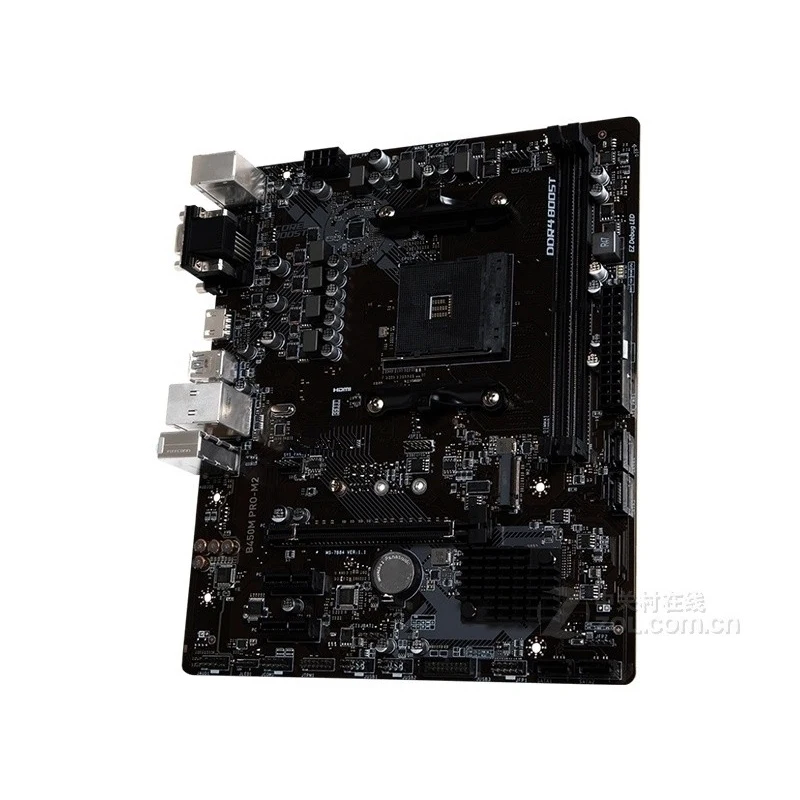 Soquete Mainboard do Desktop para AMD B450M PRO-M2, AM4 DDR4, 128GB, M,2 NVME, USB 3.0