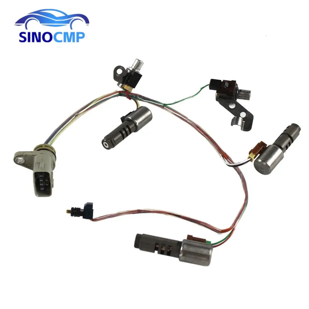 Transmission Solenoid Valve Set U140 U240 U241 For Toyota RAV4 Camry Solara Matrix Highlander Lexus RX300 High Quality Auto Part