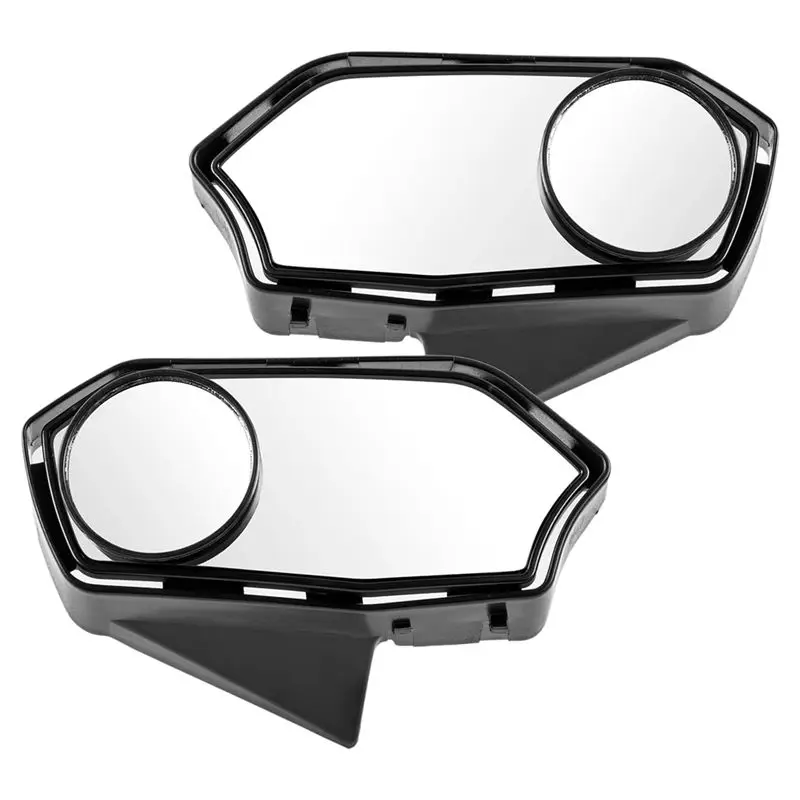 A22F-Motorcycle Rearview Mirror Side Mirrors For Yamaha XMAX 300 2023 2024 Auxiliary Mirror Large Field View Accessories