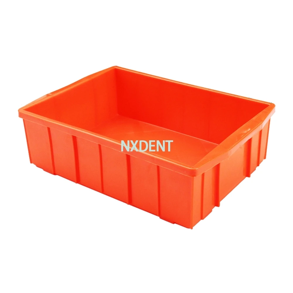 New high quality 5pcs/lot Dental Square Working Pans Storage Box Colourful PP Plastic Work Tray Pans Durable Case