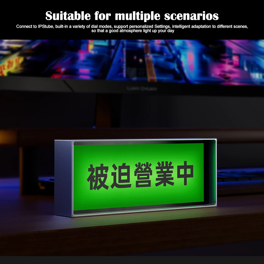 Quantum Nixie Digital Clock Night Light With Customizable Photo Frame App Control Alarm Clock For Table Lighting Decor