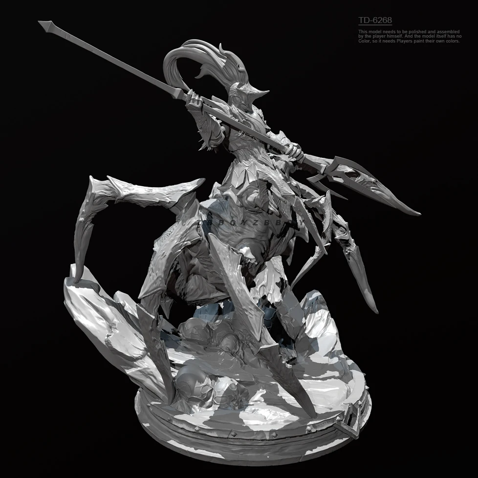 65mm 85mm 110mm  Resin model kits figure beauty colorless and self-assembled 3D Printing TD-6268/3D