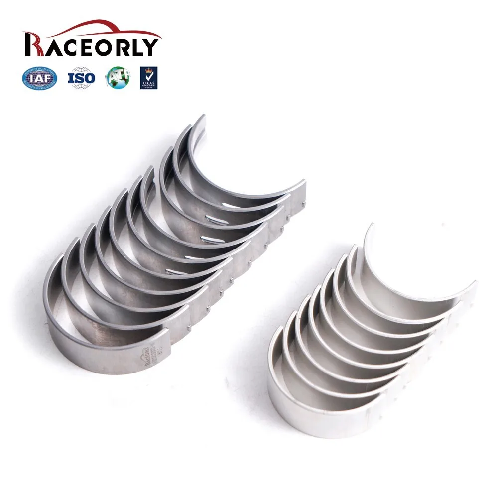 RACEORLY Main & Con Rod Bearing +0.25 For Mercedes C250 E200 W204 W211 R172 M271