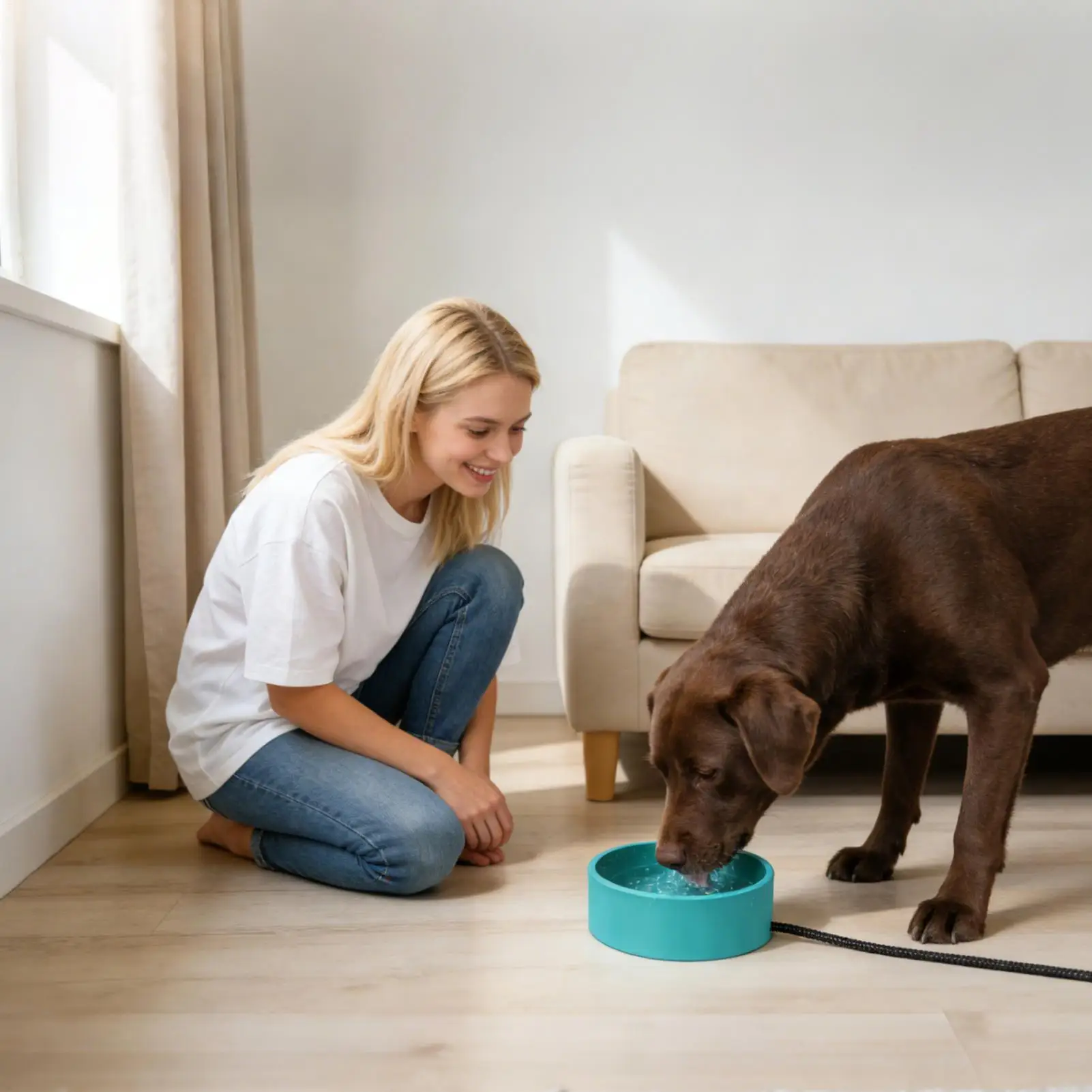 

Миска для кормления собак 3,2 л, нескользящая, с подогревом, поилка для домашних животных, нагреваемая миска для воды для кошек, для маленьких, средних и крупных щенков, цыплят, птиц