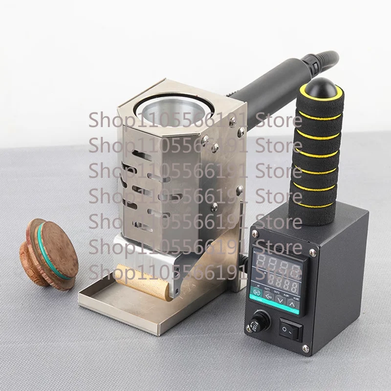 Hand push rubber roller portable leather bag glue bot manipulation glue machine