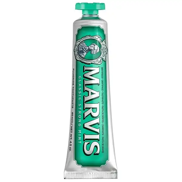 MARVIS – Dentífrico Classic Strong Mint – Frescor Intenso y Limpieza Profunda 25ml