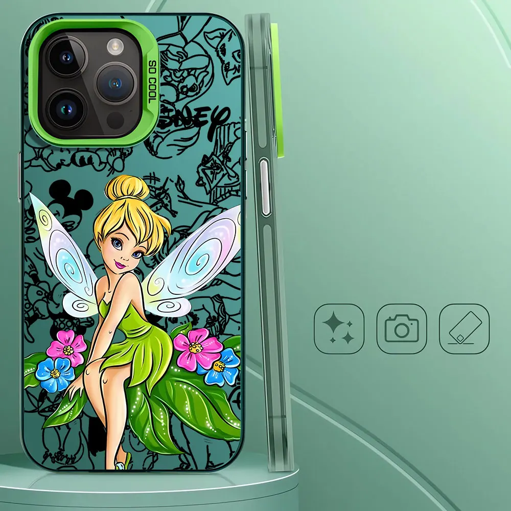 Disney Princess Jasmine Print Phone Case for iPhone XR XS Max 14 Pro 12 Pro 15 Plus X 11 Pro Max 13 13 Soft Cover TPU Silicone