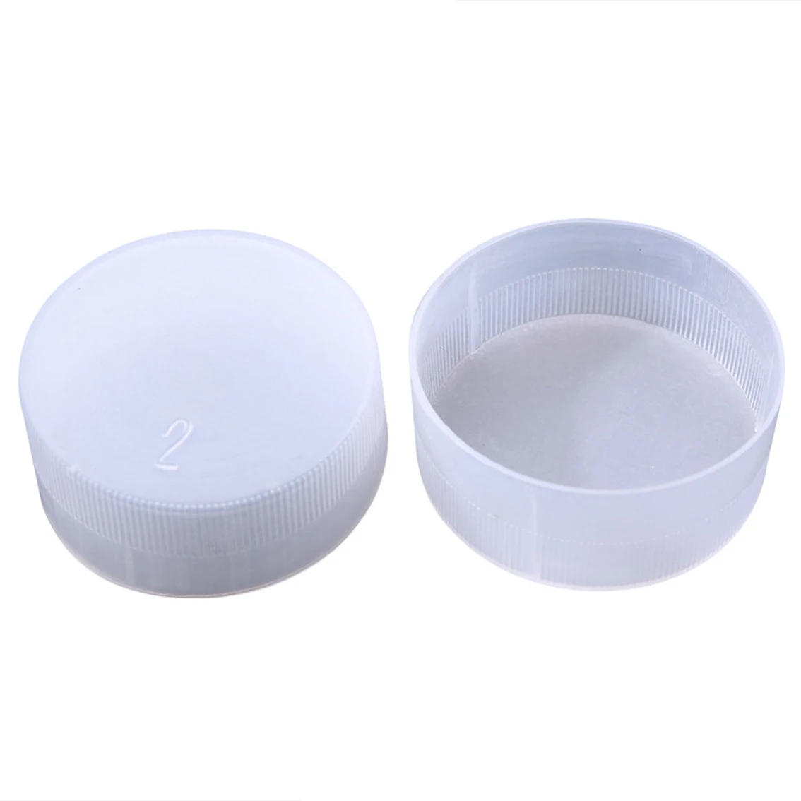 1-20pcs White Plastic External Thread Protective Sleeve Rubber Sleeve Plastic Cap Transparent Protective Cover Screw Dust Cap