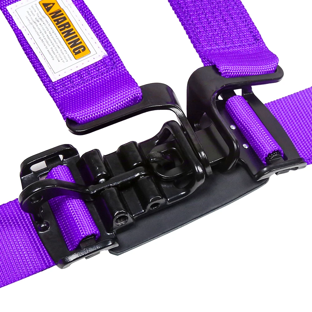 JDM Racing 4-Point 2" Safety Harness with Ultra Comfort Heavy Duty Shoulder Pads For Go Kart 5
